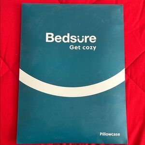 King size silk pillow cases. RED